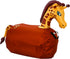 WADDLE Hip Hoppers Large Inflatable Bouncy Hopper - Supports Up to 250 Pounds, Ages 5 and Up (Yellow Giraffe)