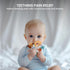 Lulyboo Baby Toy Ball Teether - Soft, BPA-Free, Textured, Colorful, Lightweight, Portable Baby teether for Soothing