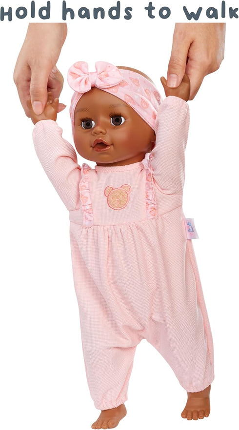 Baby Born Learn to Walk Baby Doll Harper - Realistic Features for Kids Ages 3+, Walks and Crawls