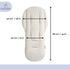 Reversible Stroller Seat Insert - Suessie Liner in Sand Stripe