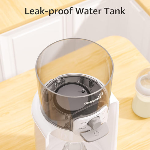 4 72H GROWNSY Instant Baby Bottle Warmer, Precise Temperatures Control | Night Light, Midnight Feeding | Warm Water