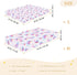 miaozhen 1 Pack 52x28 Cotton Crib Sheets for Baby Boys Girls Soft Stretchy Hologram Strawberry Silver Crib Mattress