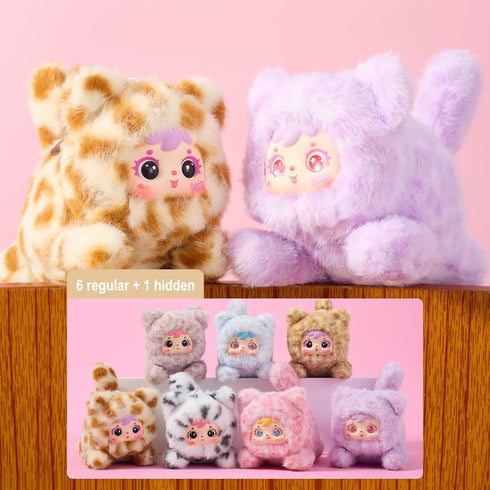 Samuel Meow Meow's Cute Moments Series - Cat Blind Box Pendant Plush,Figure Blind Box Keychain, Random Cute Blind Boxes