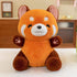 Red Panda Stuffed Animal, Cute 9 Inch Plush Toy Gift for Girls and Boys, Christmas Valentine's Day