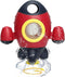 Baby Bath Toys - Space Rocket Shape Bathtub Toys for Toddlers with Rotating Fountain - Fun Shower Toys for Infants Aged