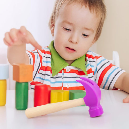 Hammer Hammers Wooden Toys Simulation Maintenance Tools Educational Toys for Kids Birthday Party Games Supplies