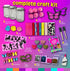 Craftelle 8 9 10 11 12 8-10 Light-up Unicorn Fairy & Mermaid Lanterns Craft Kit Valentines Day Craft Kits for Year Old