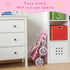3+, GAGAKU Baby Doll Stroller, Foldable Toy Stroller with Storage Basket and Bag, Diaper, Reborn Doll Accessories