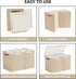 Closet 25"x13"x16" Bagnizer Large Toy Storage Box with Lids, Collapsible Sturdy Baby Storage Organizer Chest Bin Basket