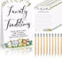 Fumete 61 Pieces Baby Shower Games, Family Traditions Sign and Cards with Pencils for Baby Shower Party Decor