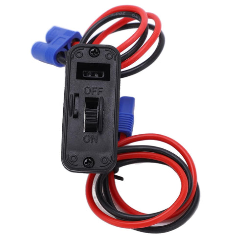 JR Style Heavy Duty On Off Switch 18AWG RC Switch Remote Control System Accessories Fit for RC Car Aircraft Sportinggoods Model Car Accessories