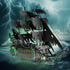 1573 Set 14+ WINGIFT Pcs Pirate Ship Building with LED Light,STEM Ghost Ship Flying Dutchman Building Toy,Model Boat