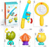 Baby Bath Toys for Kids Ages 1-3, Magnetic Fishing Games with Floating Bathtub Toys & Fishing Net for Toddlers