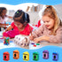 72 Chivao Pcs Crayon Erasers Mini Erasers for Kids Bulk Classroom Back to School Gifts Pencil Top Eraser for Rewards