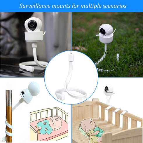 GUCHO Baby Monitor Mount for Crib - Universal Holder Compatible with Infant Optics