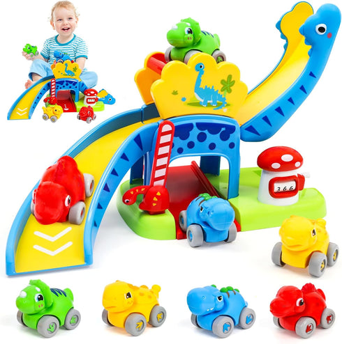 Toddler Toys for 1 2 Year Old Boy Gifts, Dinosaur Slide with