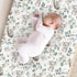 KuphiL10C Girls-16x32 Watercolor Cute Koala Leaves Baby Changing Pad Cover, Unisex Australian Animals Nursery Diaper