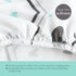 Girls,2 Pack Stretchy Changing Pad Covers for Boys Jersey Knit,Elephant & Whale