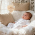 Penitue Wooden No Touch or Kiss Baby Sign, Cute Heart Shape Do Not Touch Baby Sign with Hanging Rope for Stroller Car