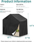 MRWiZMS 420D 48" 67" 64" Playhouse Cover, Oxford Outdoor Playhouse Covers L x W x H Waterproof UV-Proof and Dust-Proof