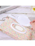 linenb 4pcs Bathroom(Color05) Reusable Wipes Pouch Travel-Friendly Refillable Wipes Case Easy-Access Flip Cover