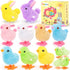 Tagitary Easter Plush Bunny and Jumping Chick Wind Up Toys Plush Rabbit