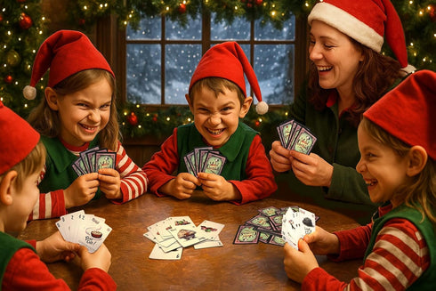 7+, 36 Hilarious Christmas Card Game for Families & Friends | Ages Players, Great Secret Santa Gift & Stocking Stuffer