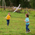 Hand Throwing Plane, Foam Glider Airplane Toy, 39 Inch Catapult Flying Plane Model for Outdoor Sports, 2PCS Birthday