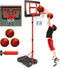 Boys Toy Gifts for 3-8 Years Old, Adjustable Height Kids Basketball Hoop 3.5FT-6.2FT, Indoor Outdoor Game Gifts