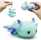 ZTATU Axolotl Squishy Toys Stress Balls for Adults (1PCS) Salamander Squishy Dough Ball,