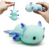 ZTATU Axolotl Squishy Toys Stress Balls for Adults (1PCS) Salamander Squishy Dough Ball,