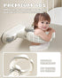 Wanchouse 6 Adjustable Baby Bath Stand with Strong Suction Cups Foldable Shower Support Seat for Babies Months & Up