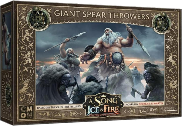 CMON A Song of Ice and Fire Tabletop Miniatures Game, Giant Spear Throwers Unit Box for Adults