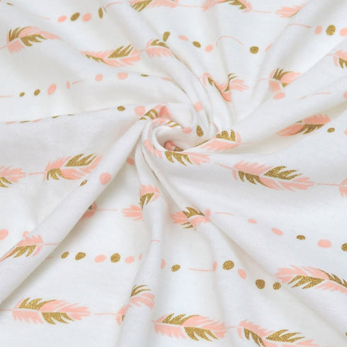 TL Care Printed 100% Cotton Knit Fitted Contoured Changing Table Pad Cover, Compatible with Mika Micky Bassinet,