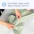 Cozy 4-8 SleepingBaby Zipadee-Zip Transition Swaddle - Baby Swaddling Blanket with Zipper Convenience - Roomy Wearable