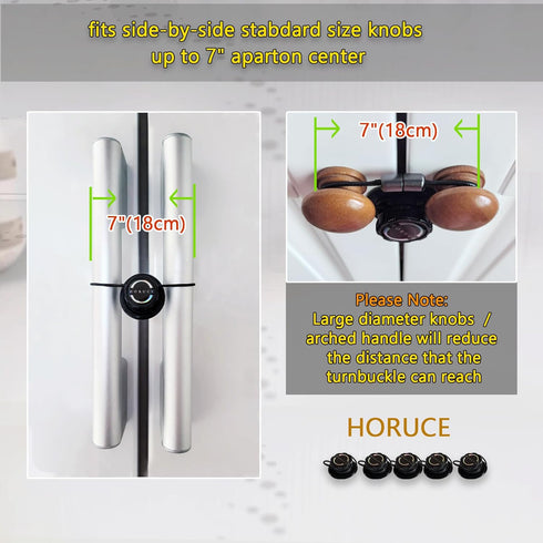 5 Pack Cabinet Locks for Baby Proofing, Adjustable Child Safety Locks, Easy to Use, No Drill, No Tools (Black)