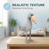 ZHONGXIN MADE 18.5inch Large Shoebill Plush Toy - Lifelike Stork Stuffed Animal, Cute Grey Shoebill Toy for Home