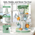 3-Tier TAZENI Baby Bottle Drying Rack with Drain Pipe, Modular Baby Bottle Rack Dryer for Infant Feeding Accessories