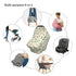 Schgap Floral Baby Car Seat Covers Canopy Nursing Cover Breastfeeding Baby Carrier Cover Stretchy Carseat Canopy
