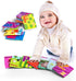 MoraBaby 26 0 1 2 3 Pieces Soft Alphabet Cards with Cloth Storage Bag for Babies Infants, Toddlers and Kids ABCs