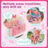 Set 11" Chair,24 2 Sets 3-5 4-6 5-7 Baby Doll Crib and Stroller Accessories Play with Baby Doll,Dining PCS Dolls