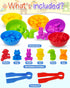 Counting Animal Montessori Toys for 3-5 Years Old, Toddler Preschool Learning Activities, Birthday Gifts for Kids