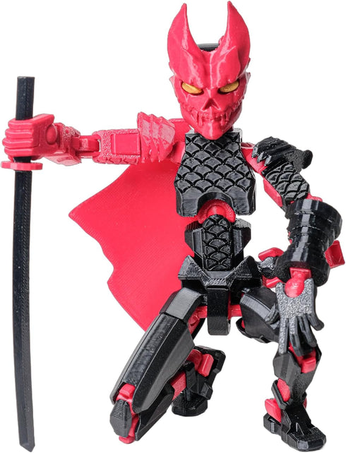 Dummy 20 8.1 inches, 10 1, 3D (Assembly Completed Action Figure, Strong Magnetic Accessories, in Printed Robot