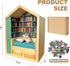 Wanheart 400 Pcs Mini Books-Anxiety Bookshelf,Mini Bookstore,Shake Off Your Anxiety,Office Decor Mini