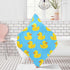 Nesatuwa Girl,30x30 Inch Yellow Rubber Ducks Baby Hooded Towel,Soft Absorbent Muslin Cotton Baby Bath Towels for Boy