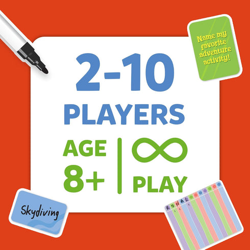 8, 9, 10 2025 Skillmatics Card Game Who Knows You Best? Hilarious Family Party Game for Kids, Boys, Girls, Teens