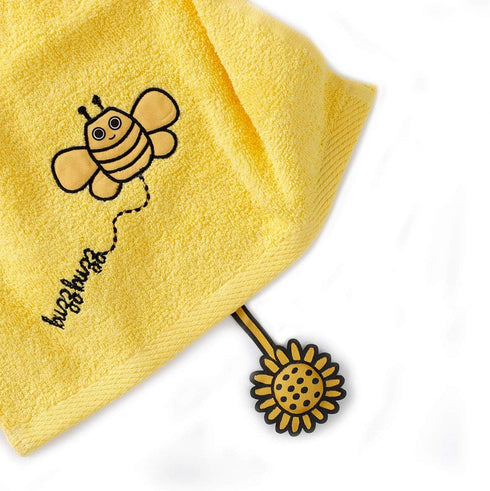 Washcloths,%100 Set, Set 2 Milk&Moo Baby Towels and Cotton Hand and Wash Cloths Towel Ultra Soft, Quick Dry, Absorbent