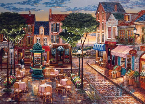 Ravensburger Paris Impressions Jigsaw Puzzle - 1000 Vibrant Pieces, Sturdy Design, Crafted in Germany