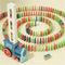 PREPHY Domino Train Toys Kids Games - Automatic Stacking Creative Game 3+