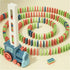 PREPHY Domino Train Toys Kids Games - Automatic Stacking Creative Game 3+